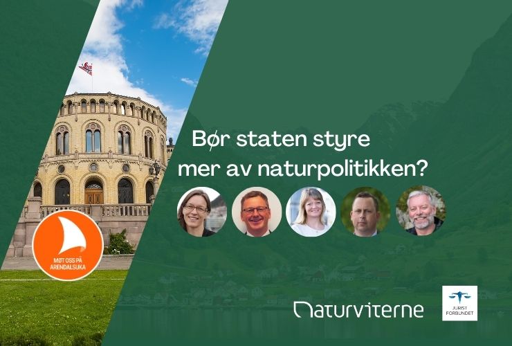 Bilde av Stortinget og Vigdis Vandvik, Jon Rikard Kleven, Tine Larsen, Sverre Bromander og Morten Wedege